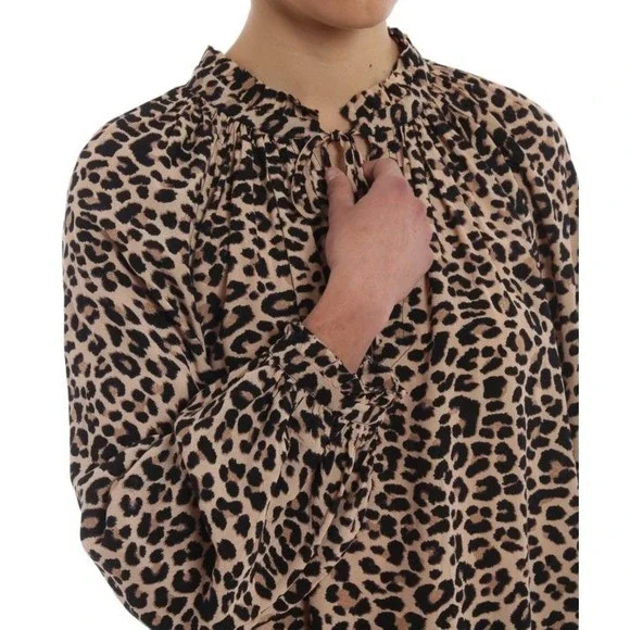 Zadig & Voltaire Theresa Leo‎ Print Blouse - Picture 3 of 13